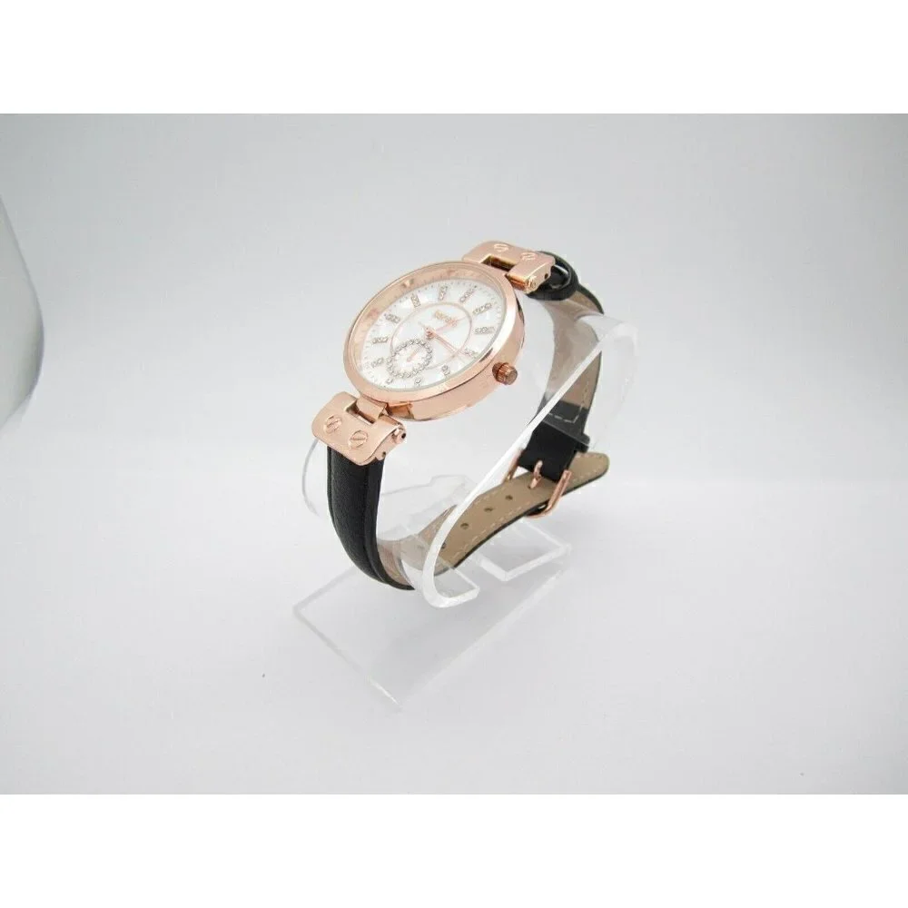 Women's Kensie Quartz WR Analog 36mm Dial Causal Round Watch (E968)